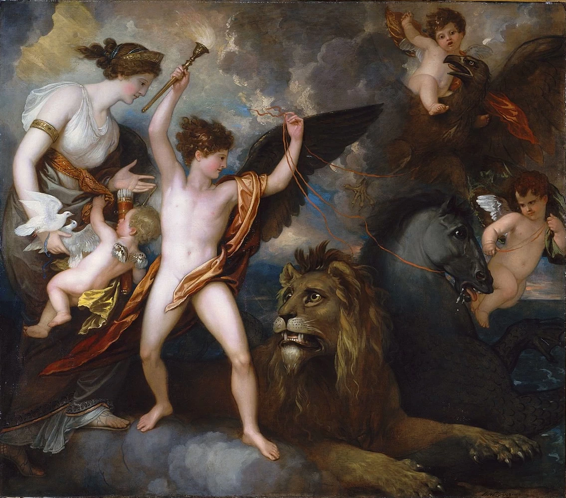 Omnia Vincit Amor, ovvero il potere dell'amore nei tre elementi - Metropolitan Museum of Art, New York